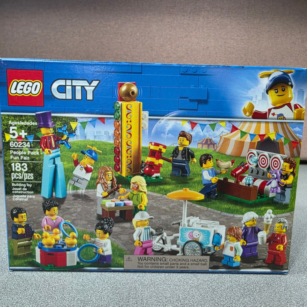LEGO City People Pack Fun Fair 60234 Sealed New Carnival Theme - Picture 1 of 8